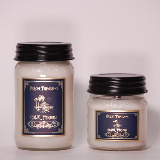 Coastal Paradise | Beach Breeze & Coconut Luxury Candle