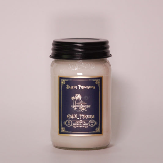 Coastal Paradise | Beach Breeze & Coconut Luxury Candle