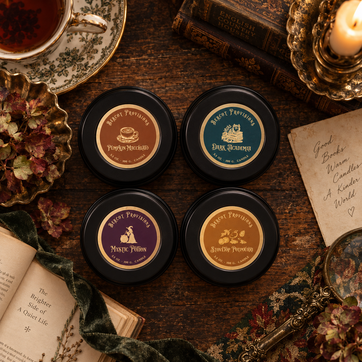 The Fall Collection — Four-Candle Discovery Set